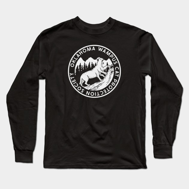 Wampus Protection Society (Mono) Long Sleeve T-Shirt by nickbeta